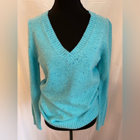Old Navy Sweaters - Old Navy Women's V-Neck Sweater in Light Blue